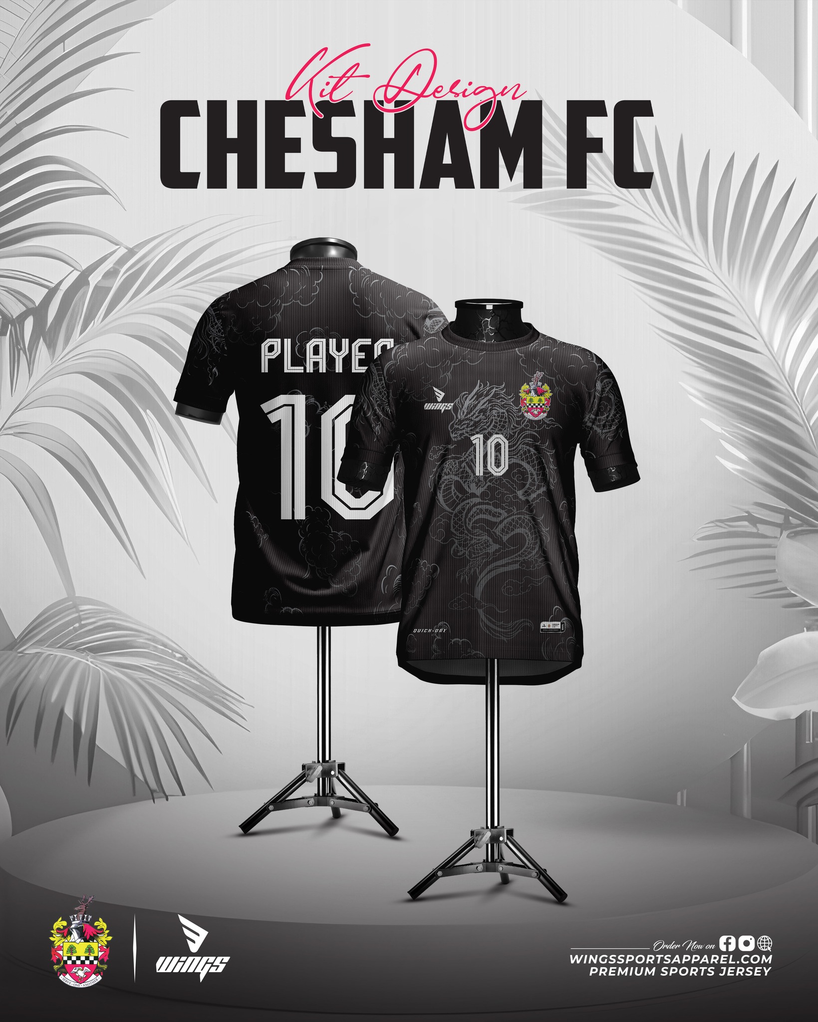 HOME KIT 2024-25!! CHESHAM FC, UK