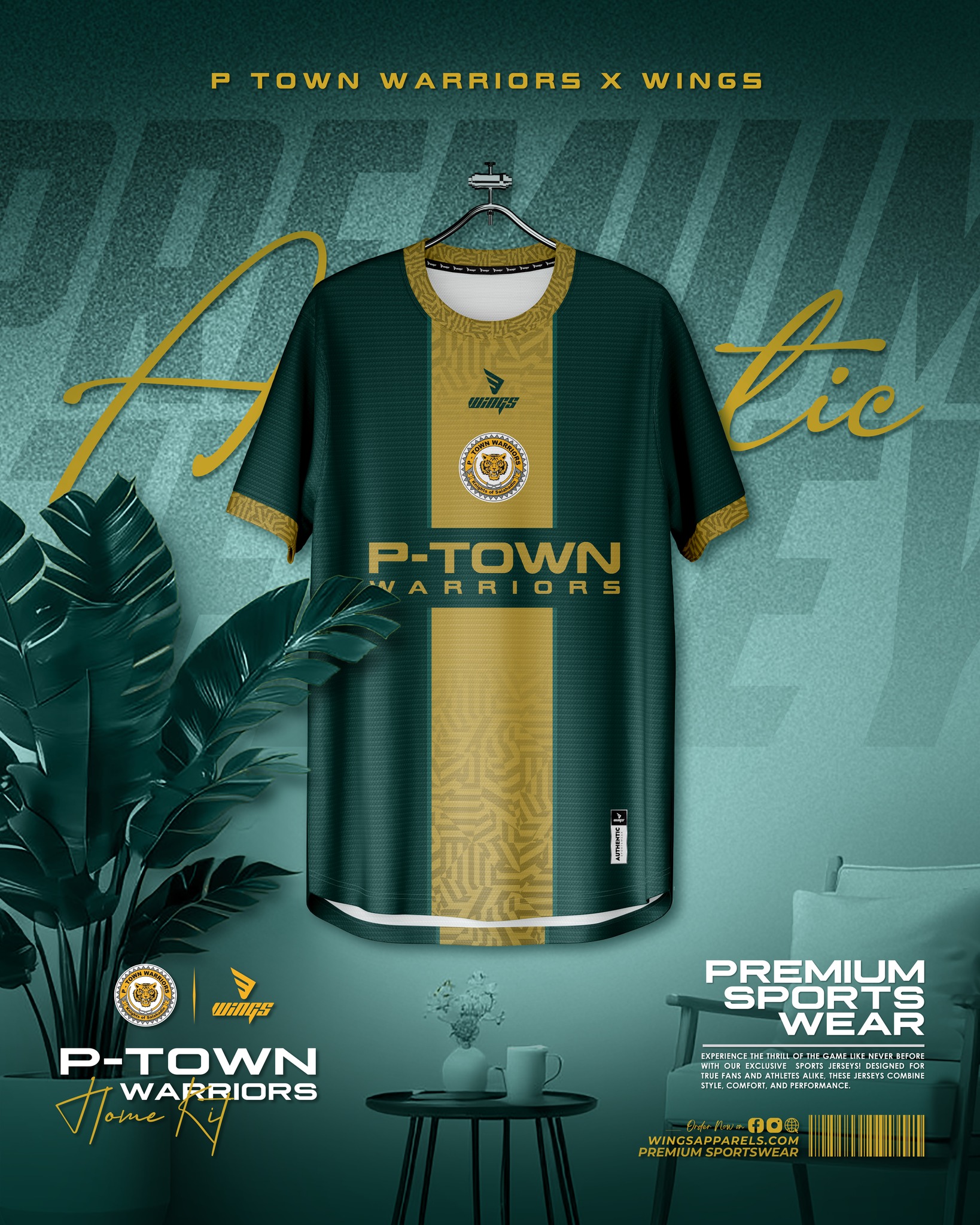 HOME KIT 2024-25!! P-TOWN WARRIORS FC, USA