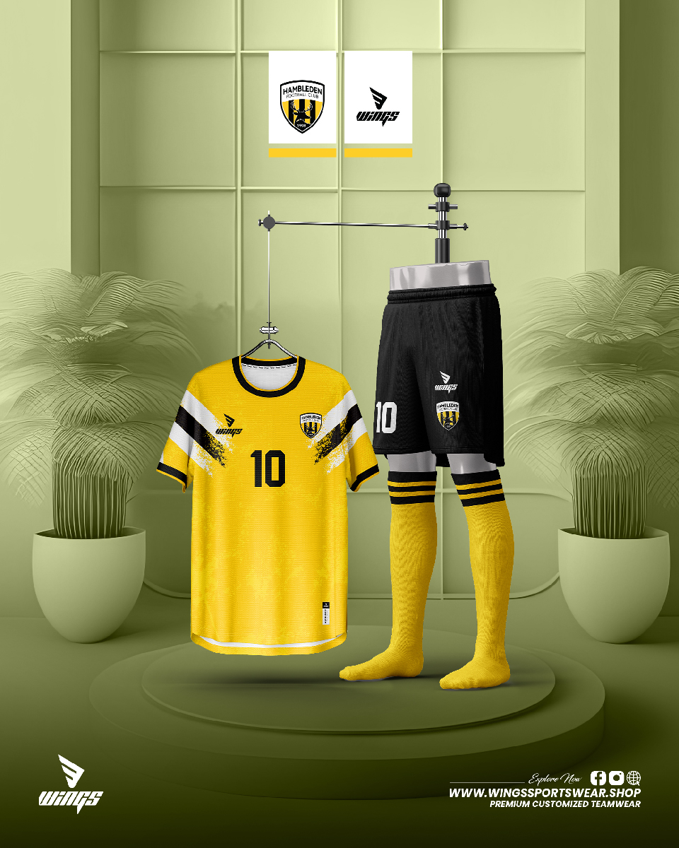 CONCEPT JERSEY DESIGN OF HAMBLEDEN FC, UK