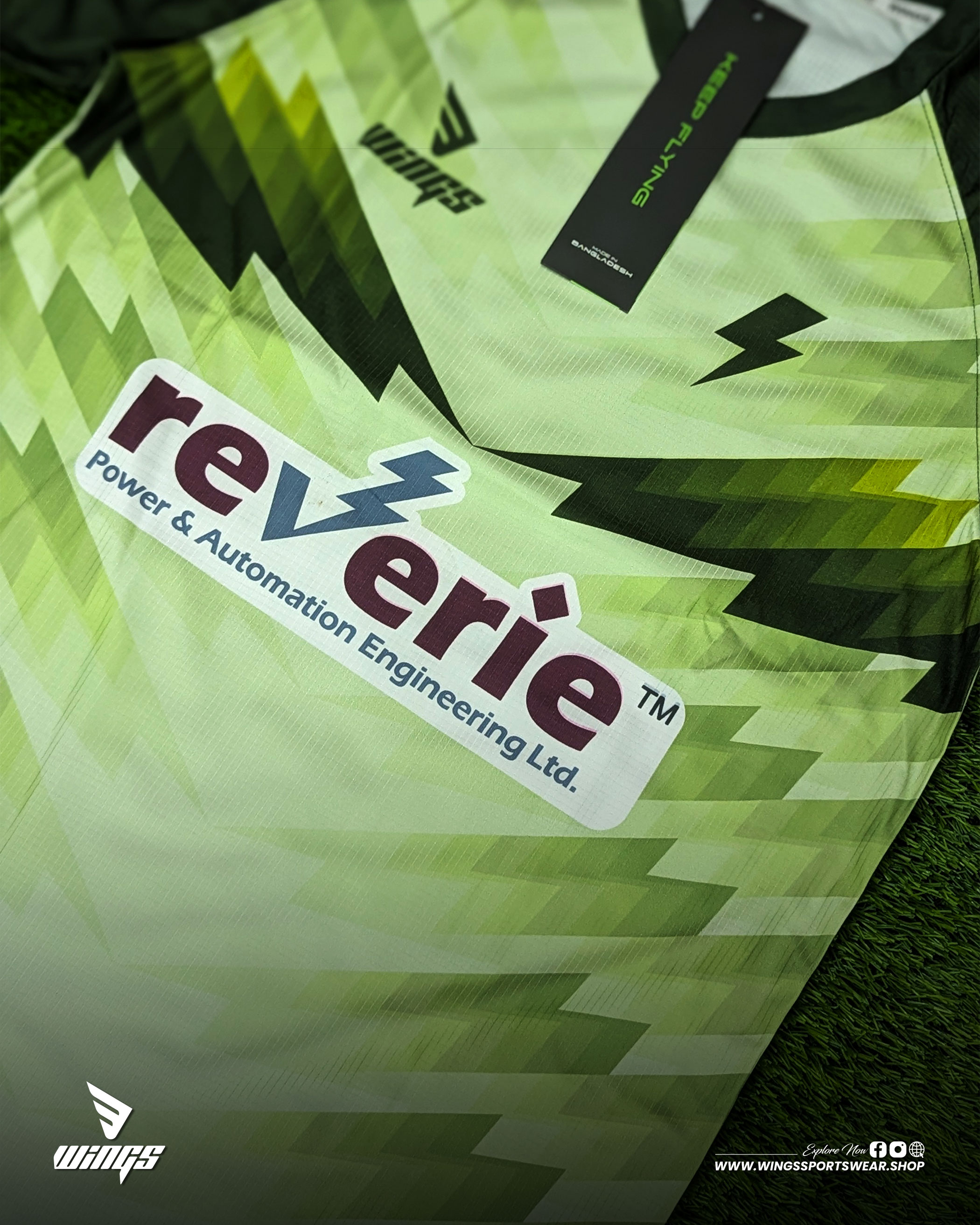 Jersey designs and production for Reverie Power & Automation Engineering Ltd. 02 Gallery Image 5