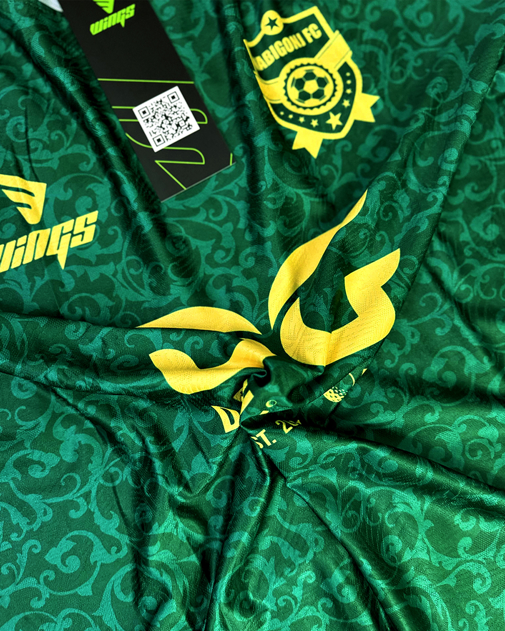 Home Jersey design and Manufacturing for the Nabigonj FC, UK Gallery Image 6