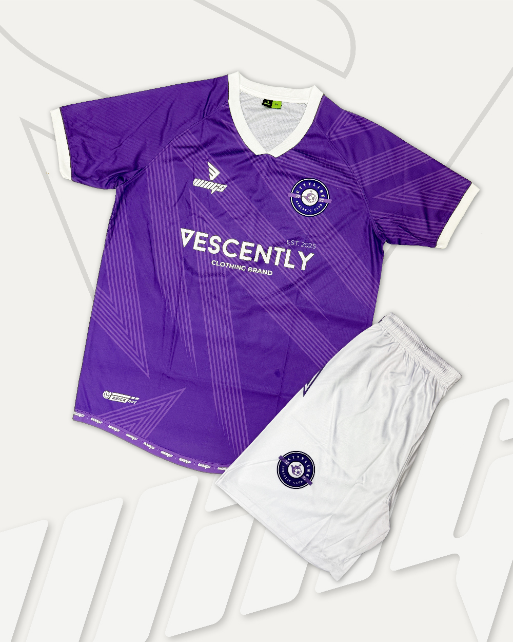 Home Jersey design and Manufacturing for the AC Cityline, USA Gallery Image 2