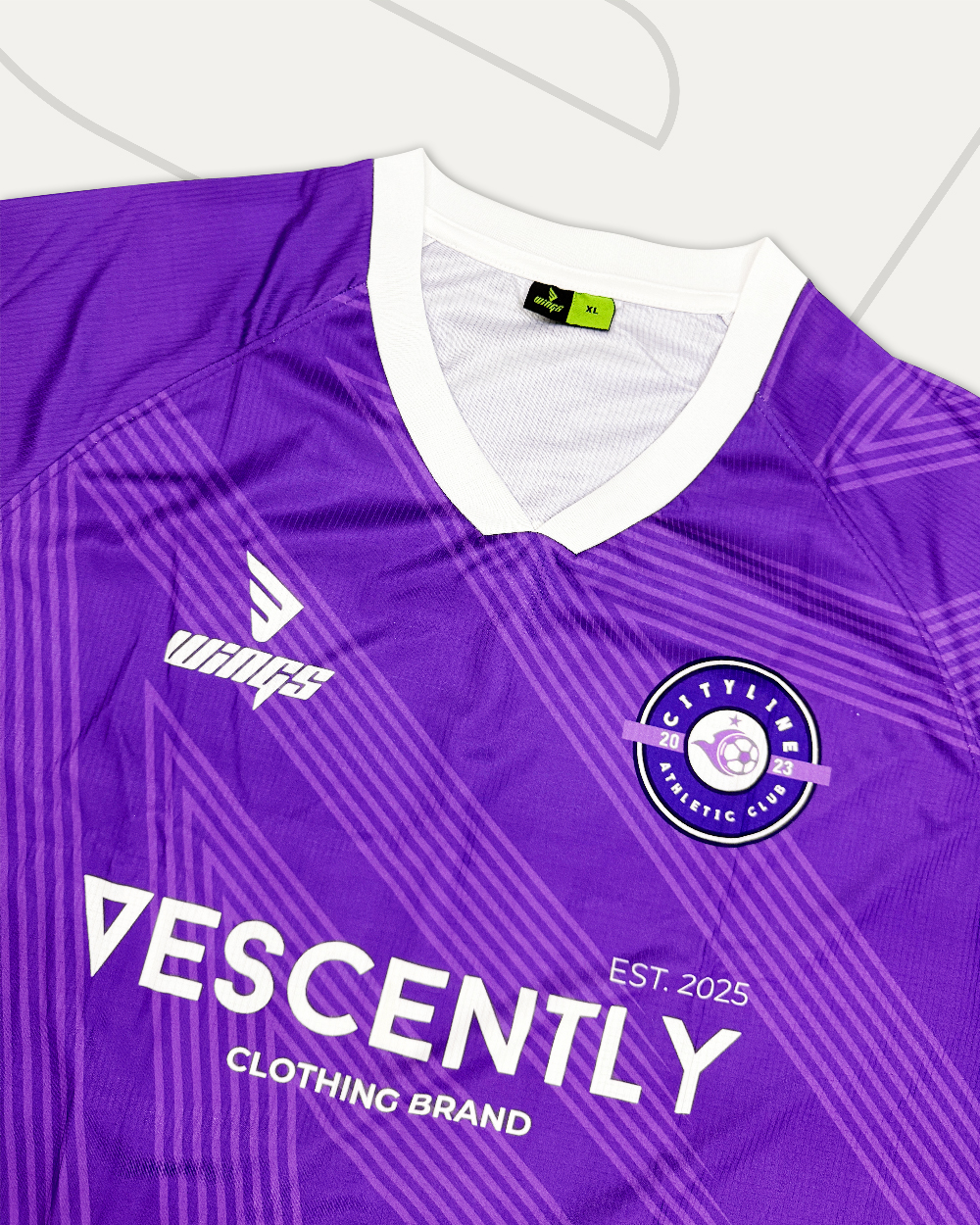 Home Jersey design and Manufacturing for the AC Cityline, USA Gallery Image 4