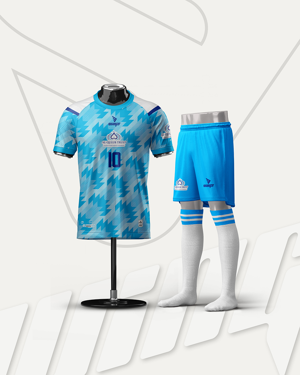 Jersey design and Manufacturing for Al-Qulub Trust, UK