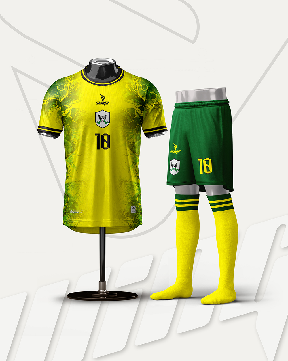 Jersey design and Manufacturing for Elmhurst FC, UK