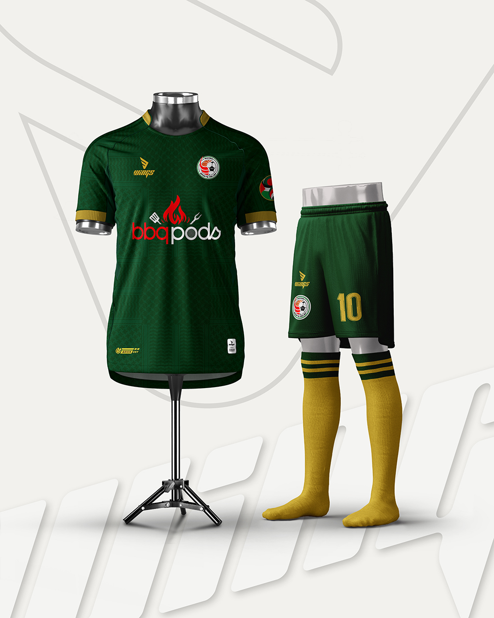 Jersey design and Manufacturing for the Rahma Sports Relief, UK