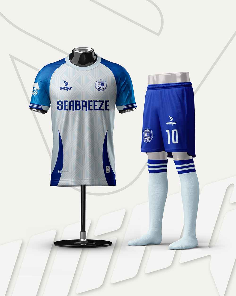 Jersey design and Manufacturing for the Seabreeze International School
