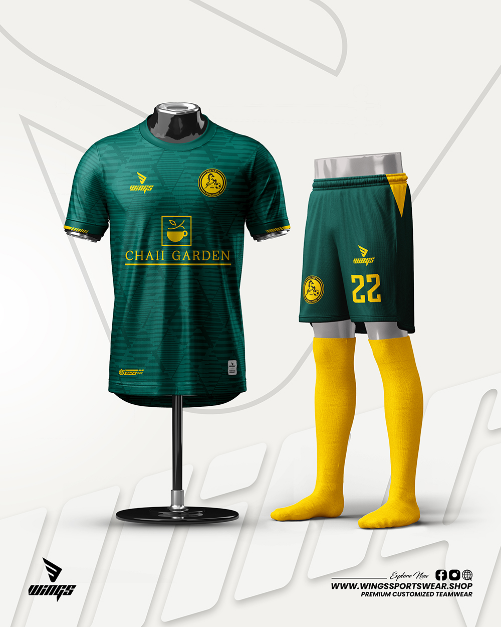 Away Jersey Design & Manufacturing for Saltley Stallions FC, UK