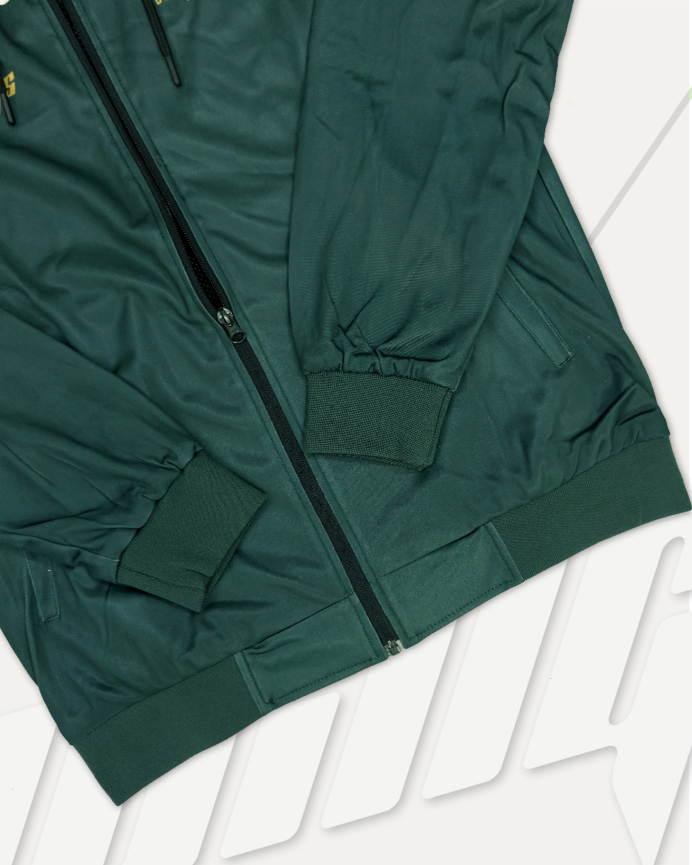Green Hoodie for Deshi Golf, UK Gallery Image 5