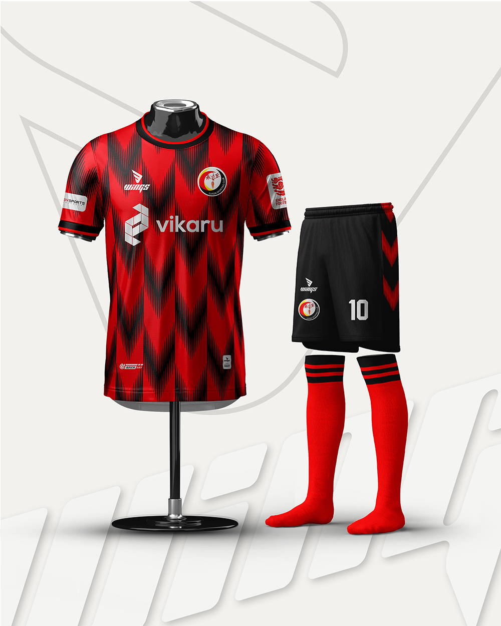 Jersey Design & Manufacturing for the Luton Sporting Club, UK