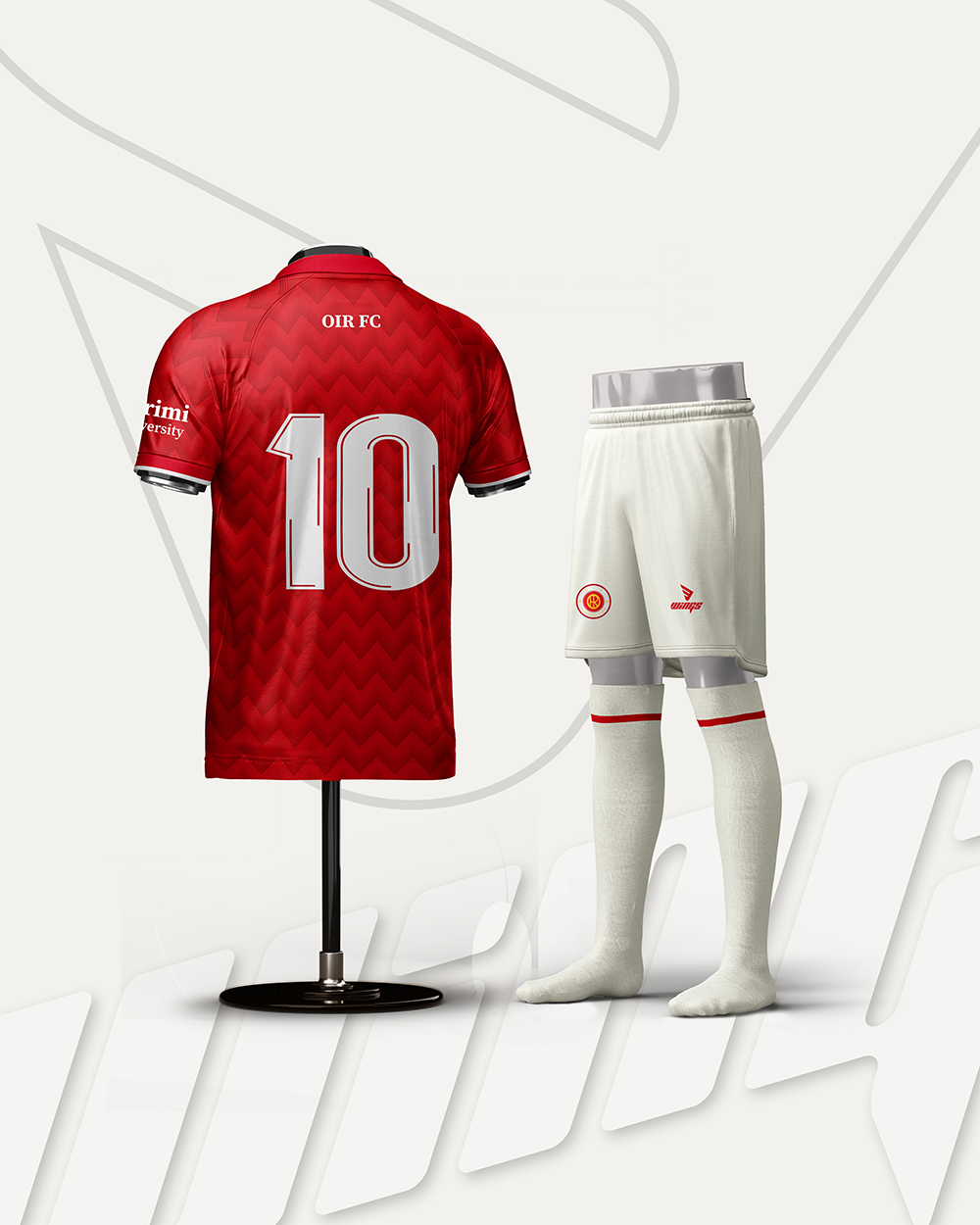 Home Jersey Design and Manufacturing for OIR FC, UK Gallery Image 1