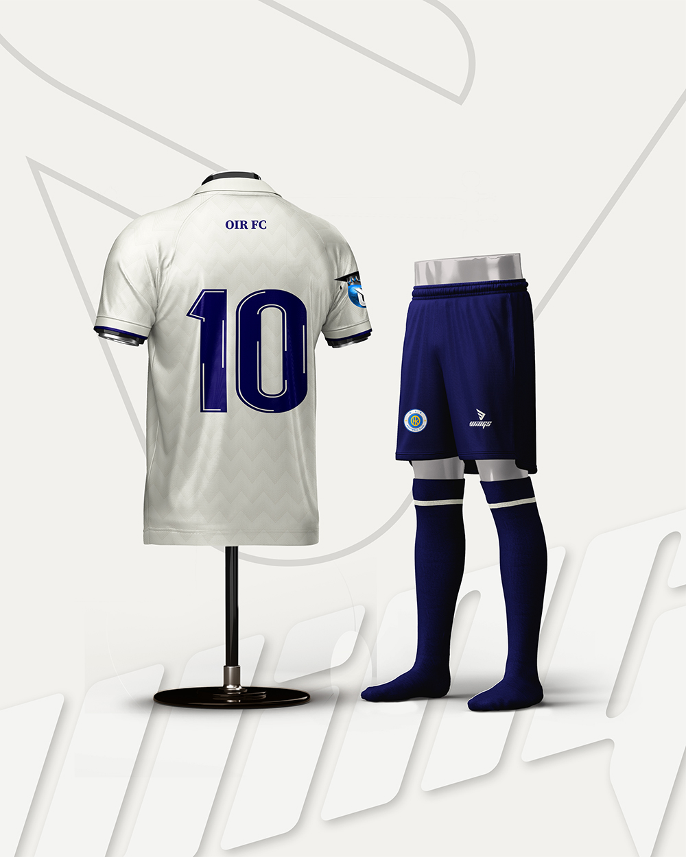 Away Jersey Design and Manufacturing for OIR FC, UK Gallery Image 1