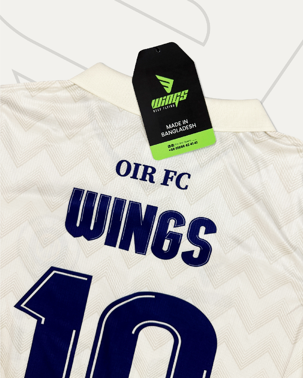 Away Jersey Design and Manufacturing for OIR FC, UK Gallery Image 5