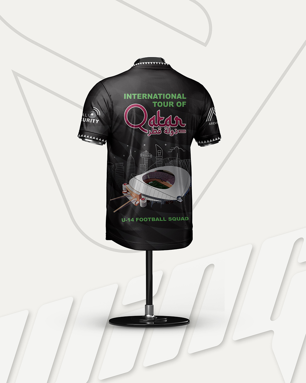 Jersey Design and Manufacturing for 360 FA, UK to Qatar Tour Gallery Image 1