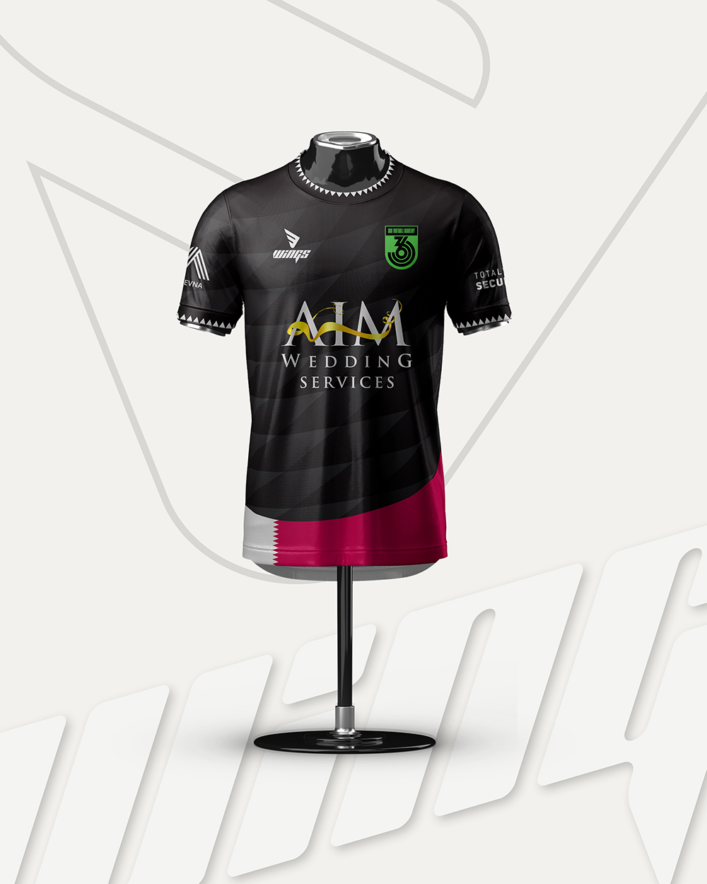 Jersey Design and Manufacturing for 360 FA, UK to Qatar Tour