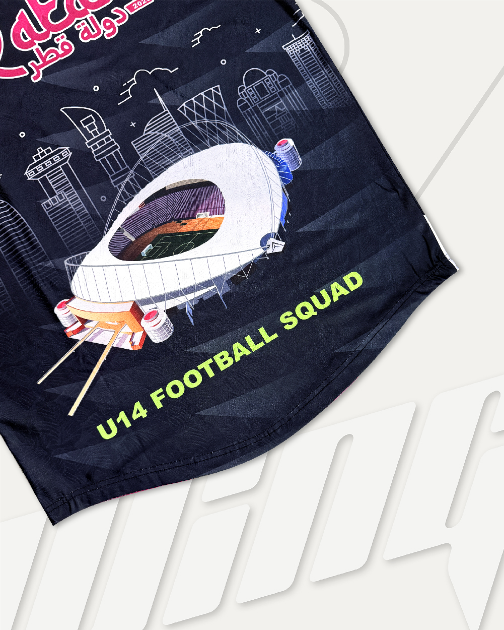 Jersey Design and Manufacturing for 360 FA, UK to Qatar Tour Gallery Image 9