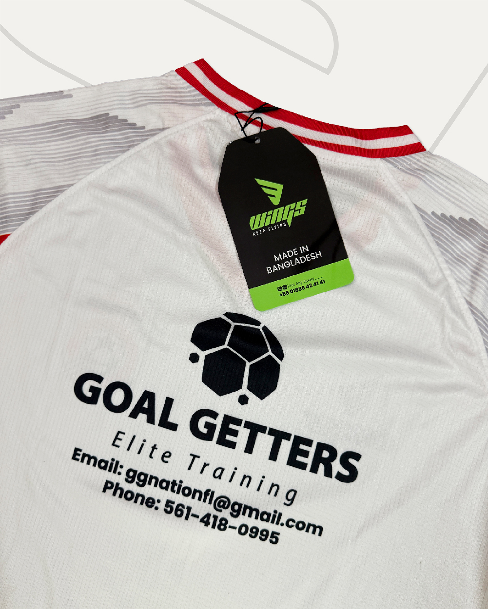 Jersey Design and Manufacturing for GOAL GETTERS Football Academy, USA Gallery Image 5