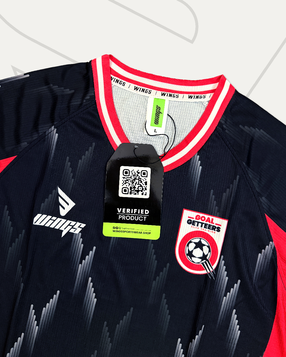 Home Jersey Design and Manufacturing for GOAL GETTERS Football Academy, USA Gallery Image 4