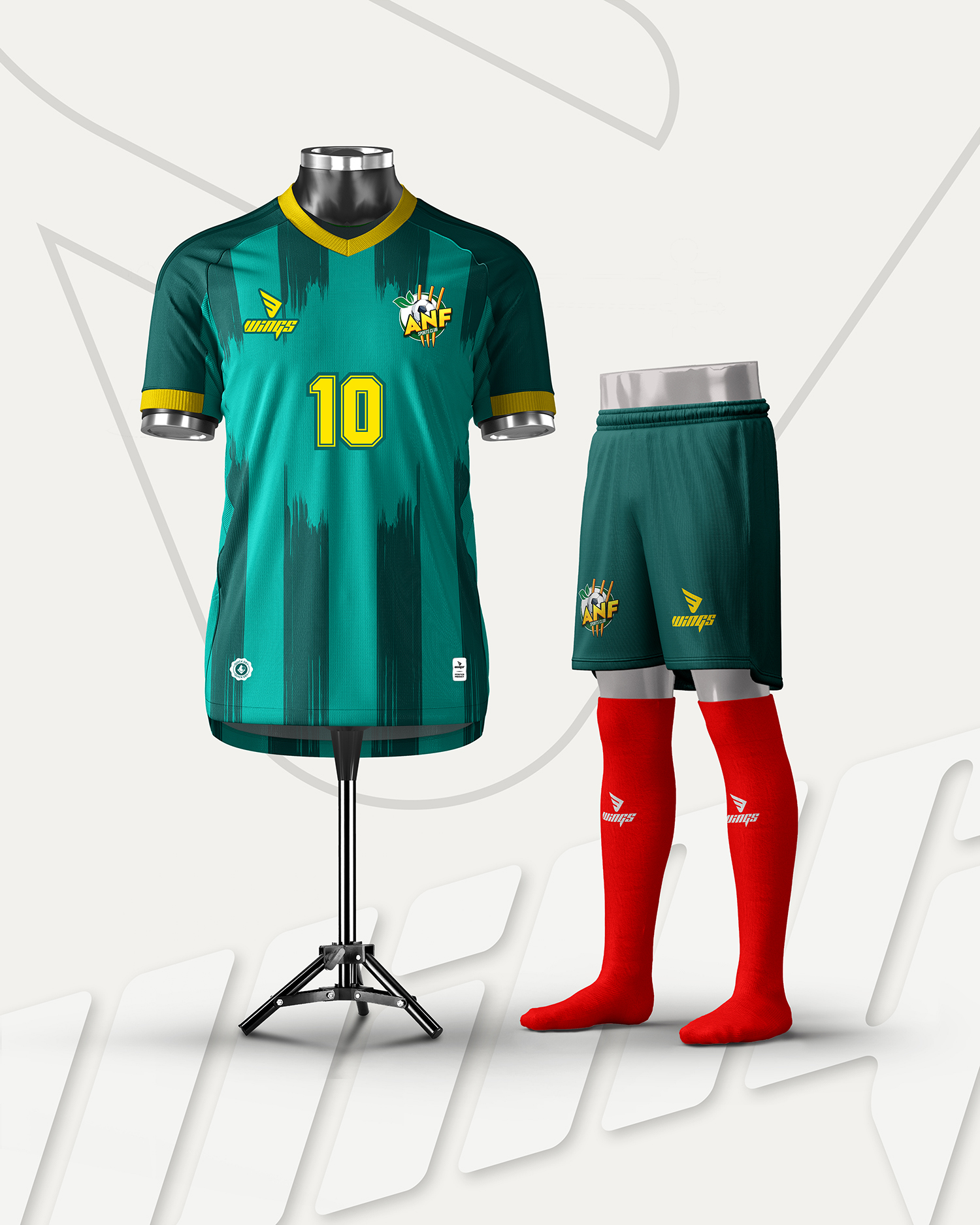 Jersey Design and Manufacturing for ANF Sporting Club, UK