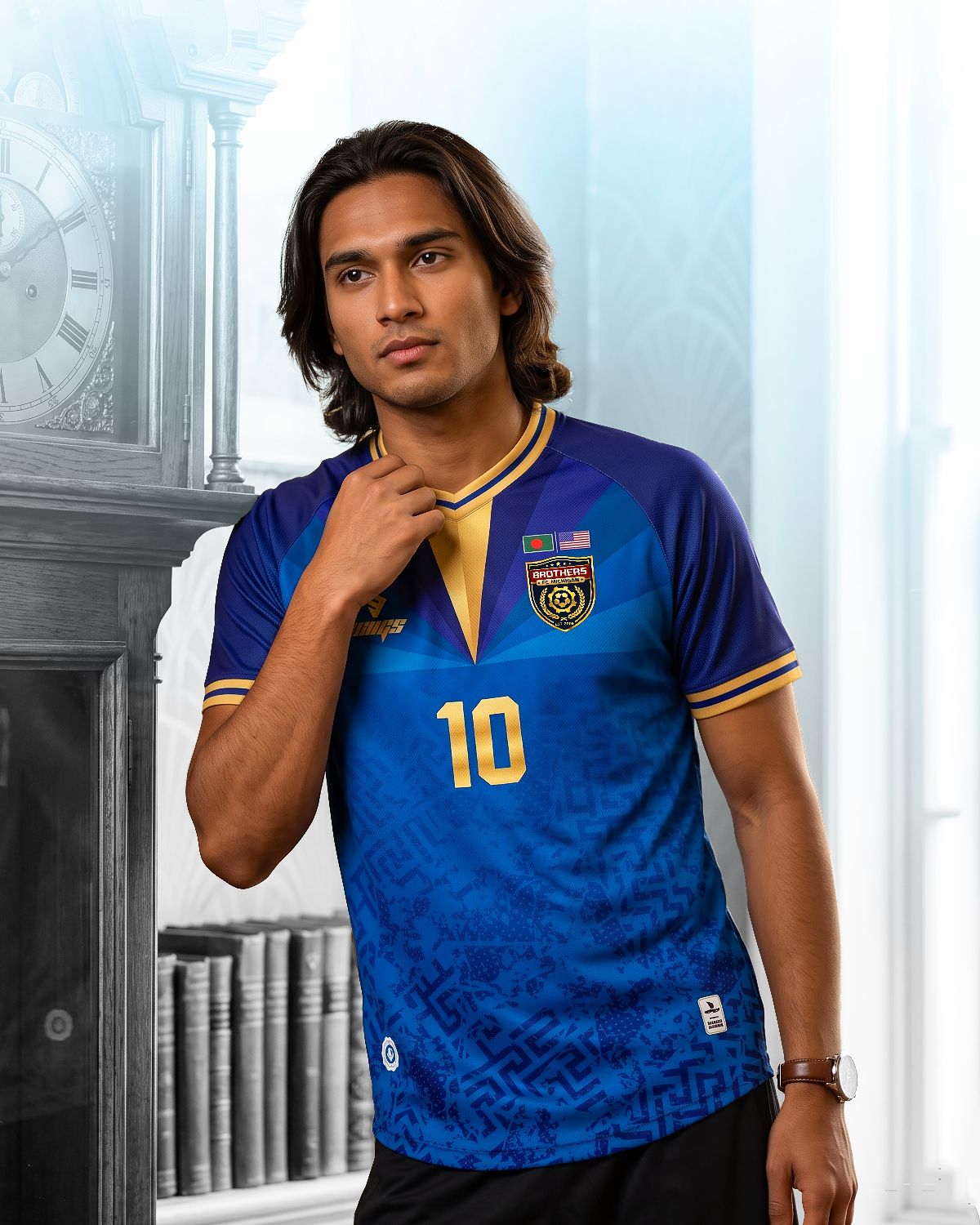 Away Jersey design and Manufacturing for Brothers FC, Michigan, USA Gallery Image 1