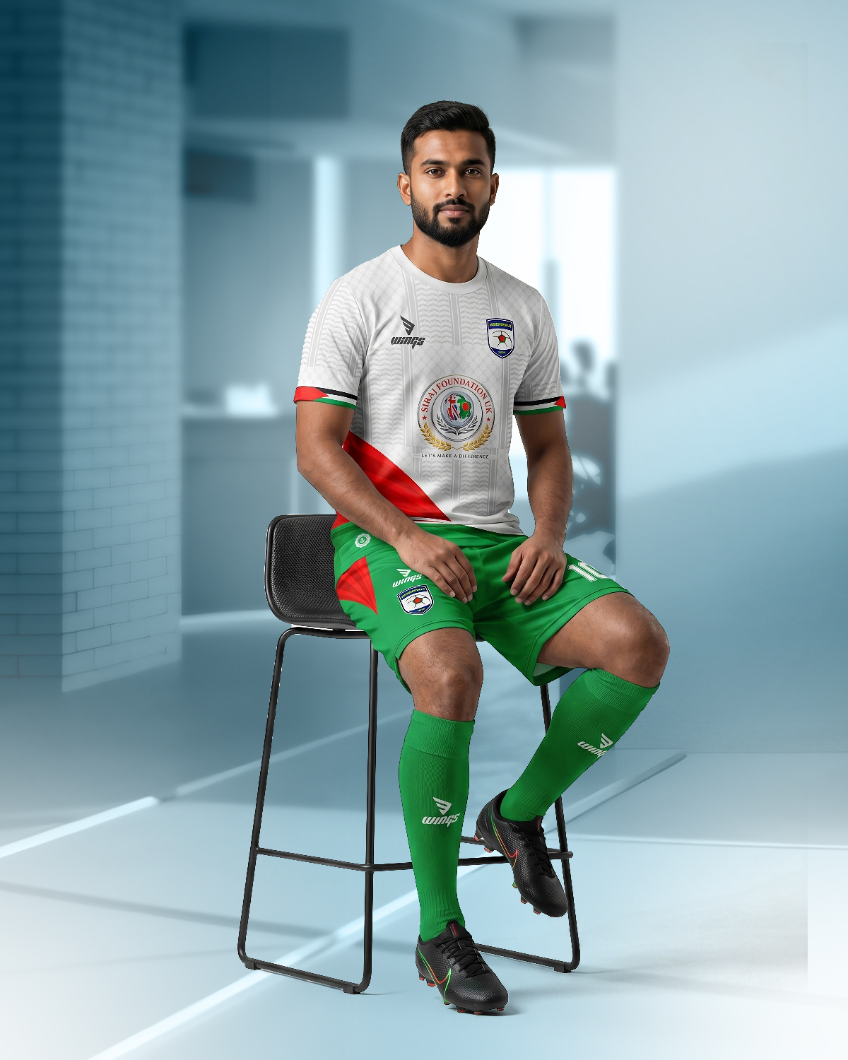 Jersey design and Manufacturing for Jagannathpur FC, UK