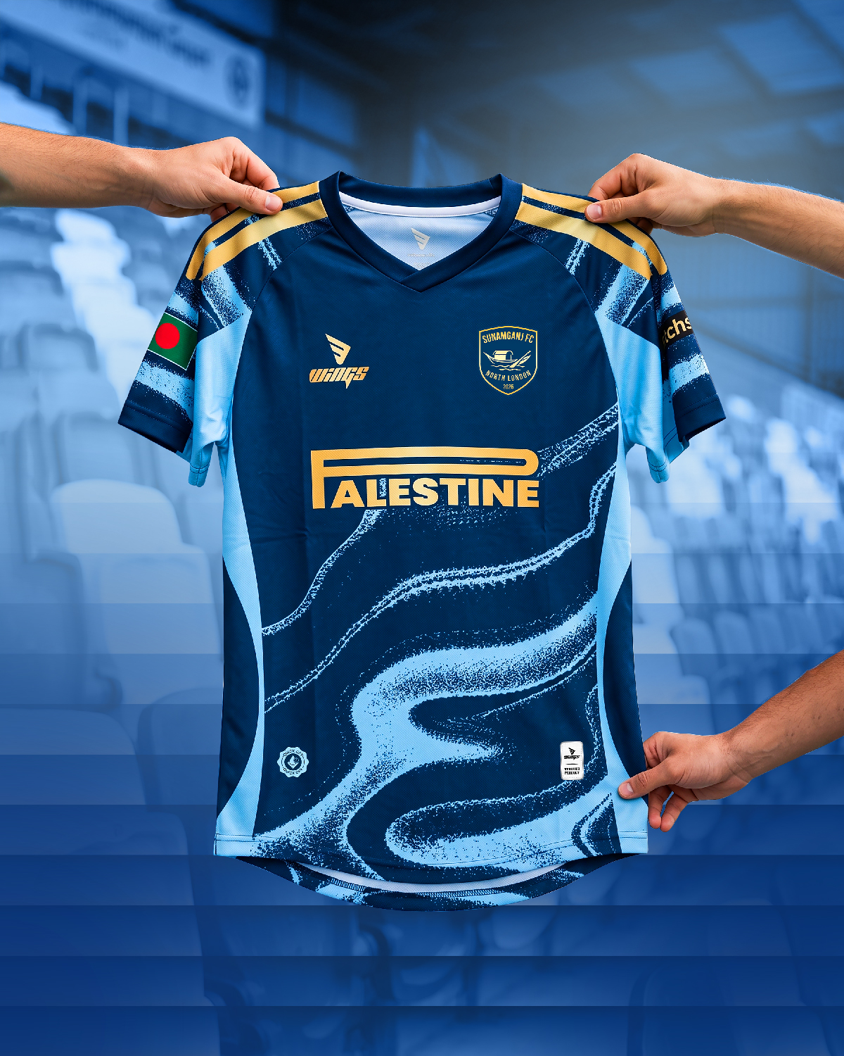 Jersey design and Manufacturing for Sunamganj FC, UK Gallery Image 1