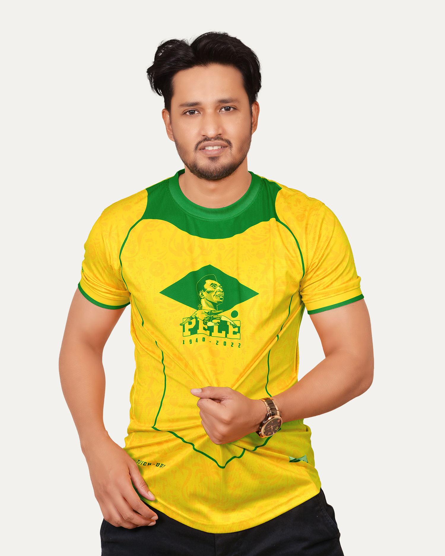 KING PELE!!
BRAZIL LEGENDS CONCEPT FANS JERSEY