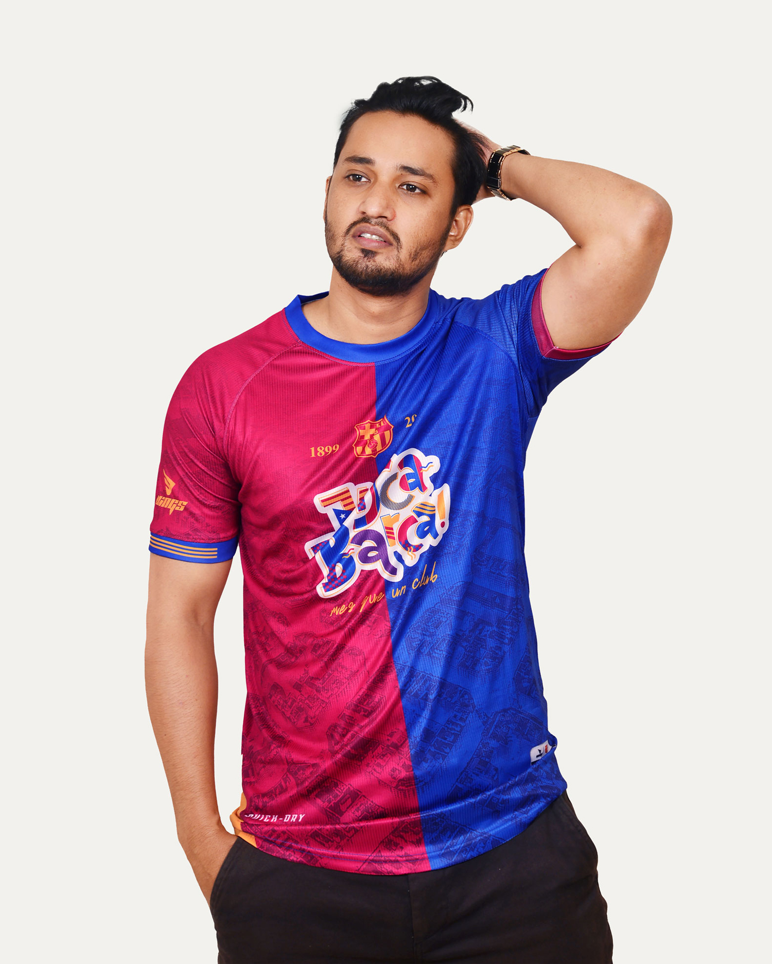 VISCA BARÇA!!
FC BARCELONA CONCEPT FANS JERSEY