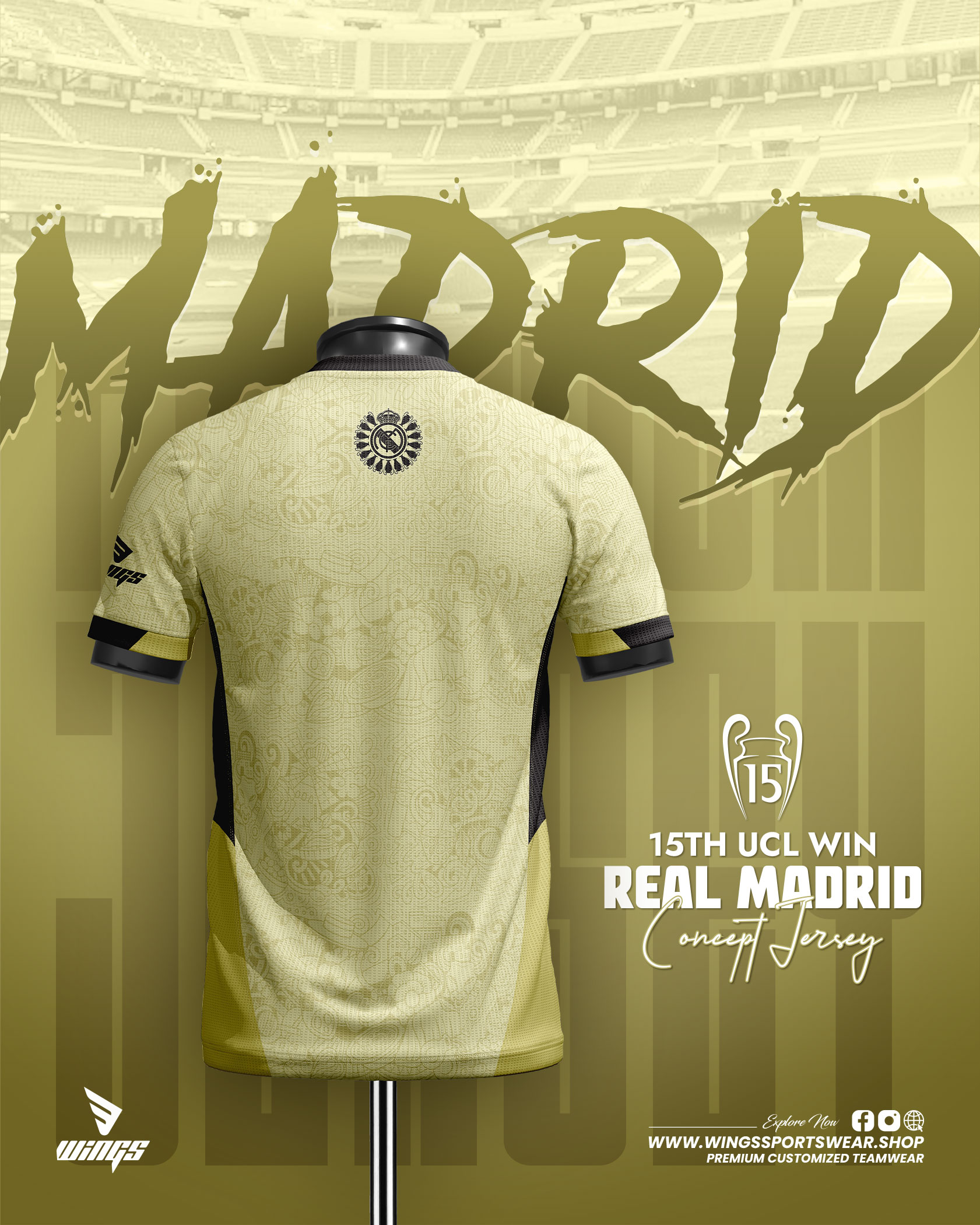 HALA MADRID!!
REAL MADRID CF CONCEPT FANS JERSEY-2