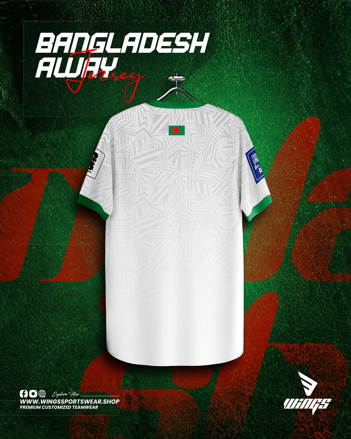 AWAY JERSEY 2024-25!!
BANGLADESH NATIONAL FOOTBALL TEAM-2