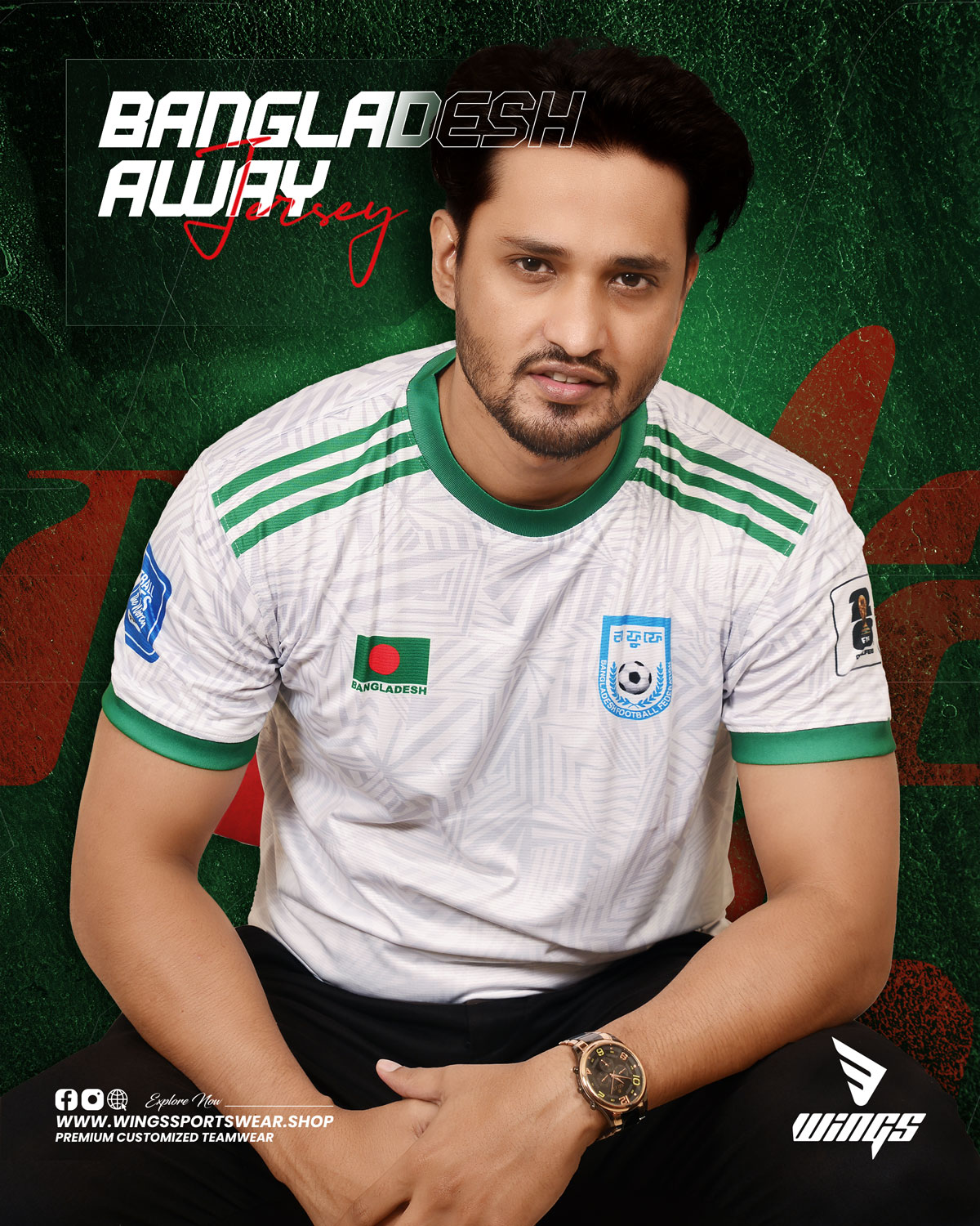 AWAY JERSEY 2024-25!!
BANGLADESH NATIONAL FOOTBALL TEAM-3