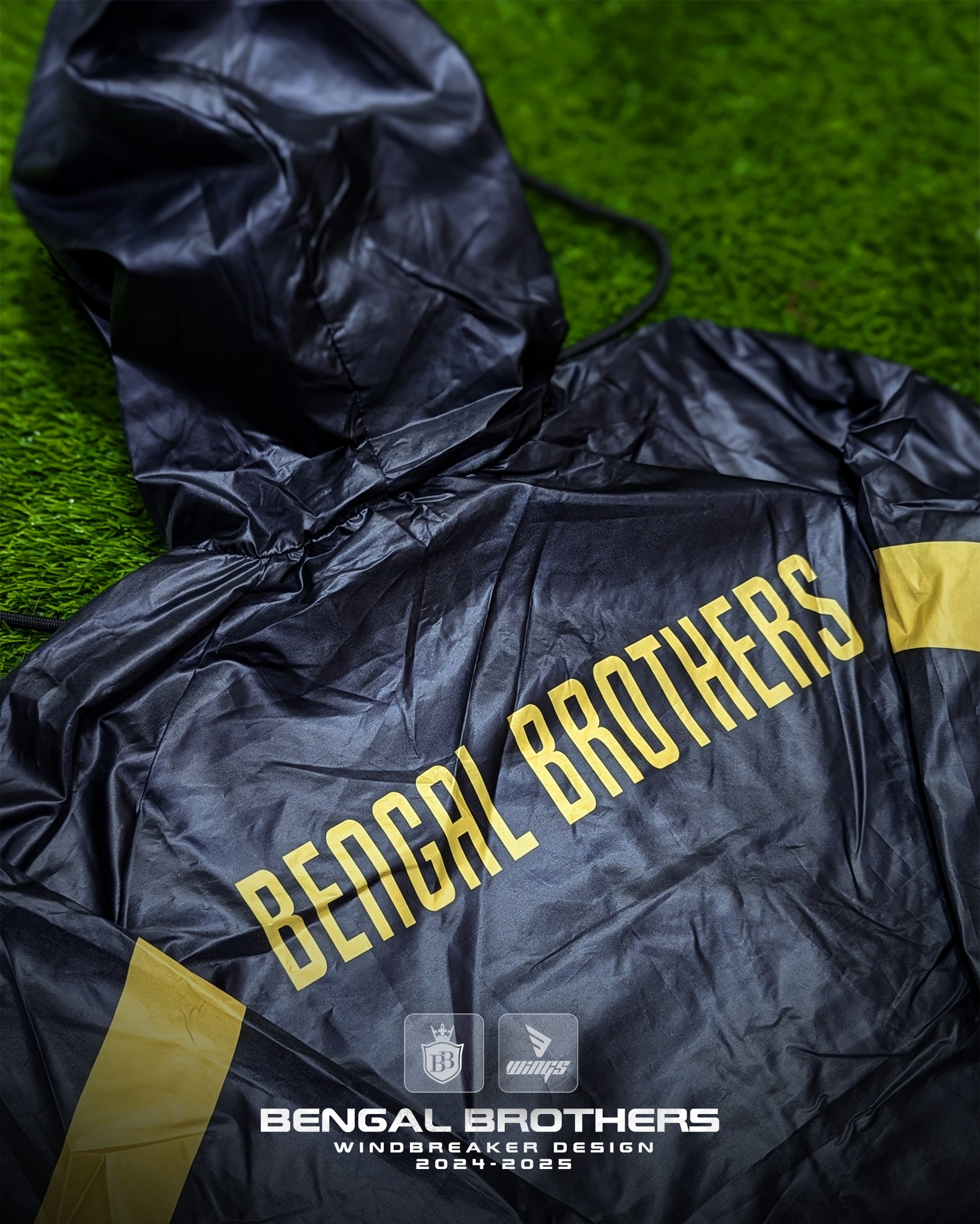 WINDBREAKER JACKET 2024-25!! BENGAL BROTHERS FC, USA Gallery Image 2