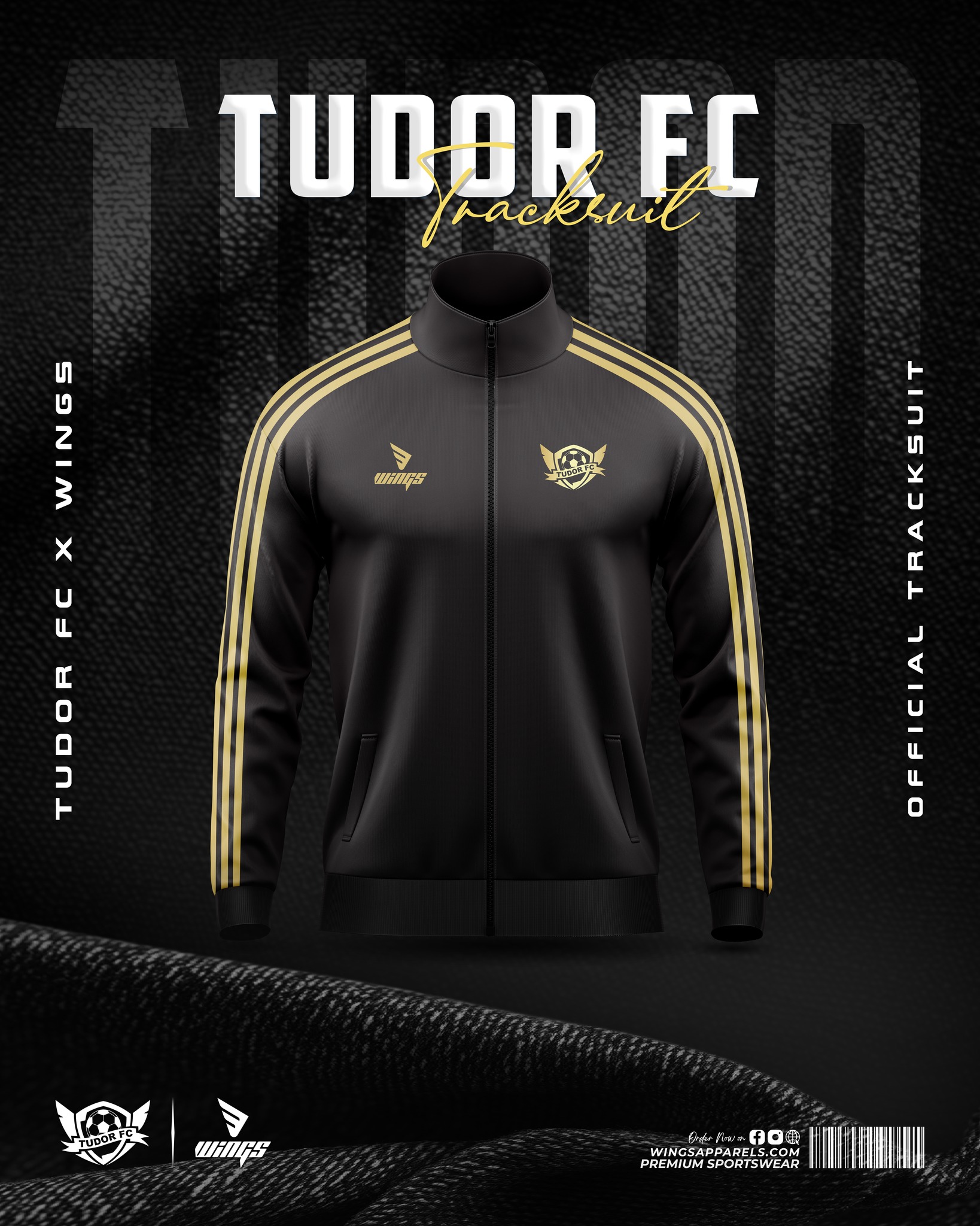 TEAM TRACKSUIT 2024-25!! TUDOR FC, USA