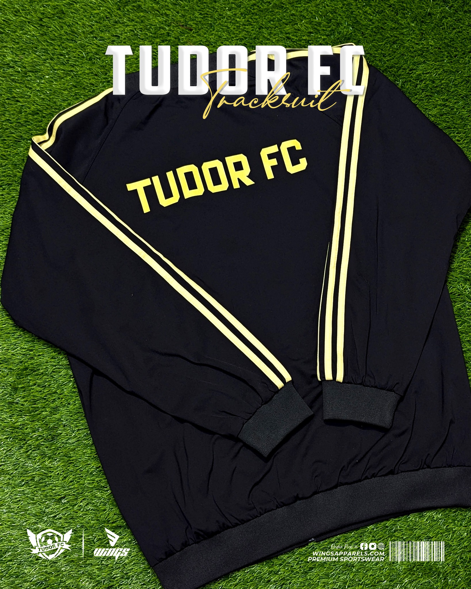 TEAM TRACKSUIT 2024-25!! TUDOR FC, USA Gallery Image 2