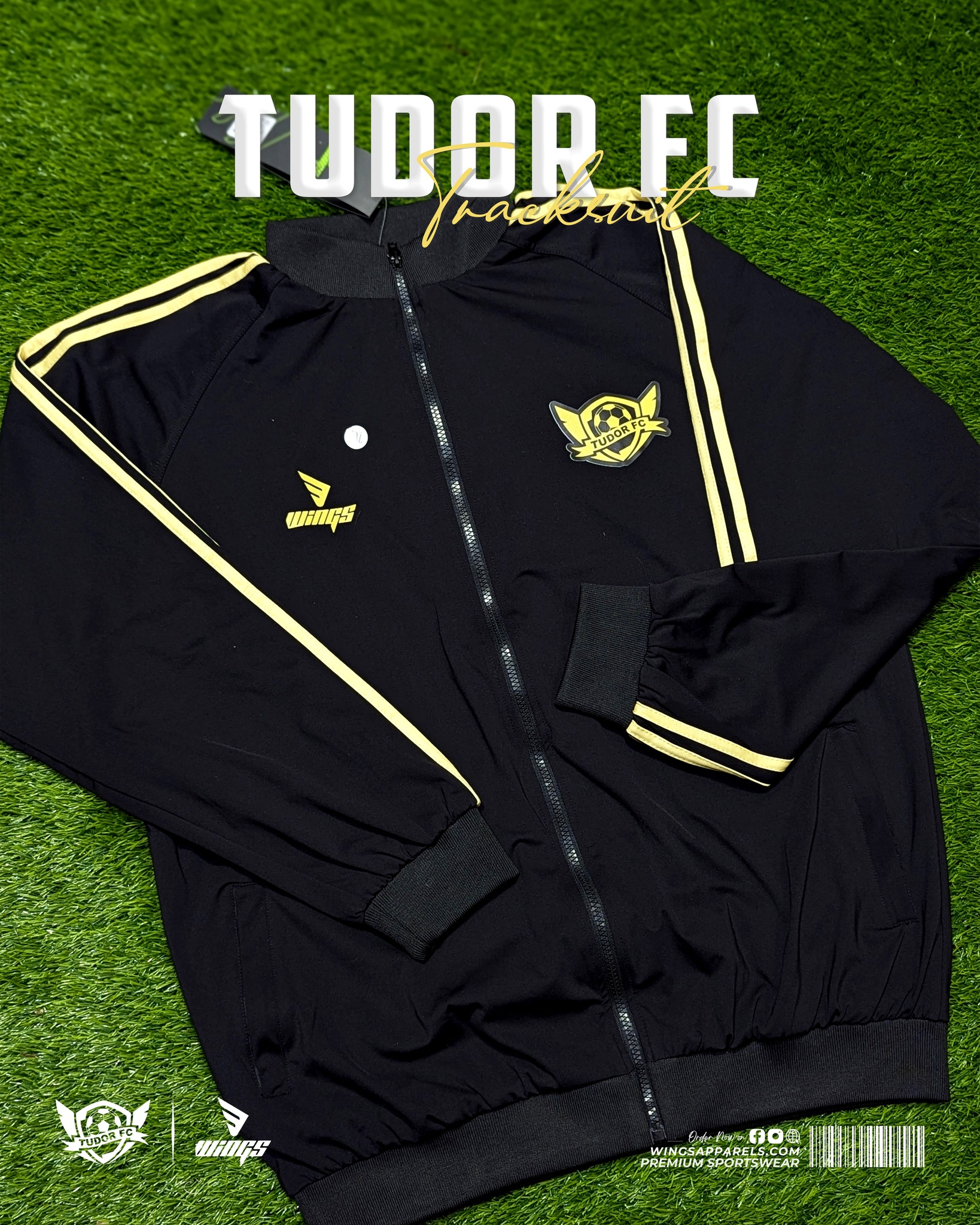 TEAM TRACKSUIT 2024-25!! TUDOR FC, USA Gallery Image 1