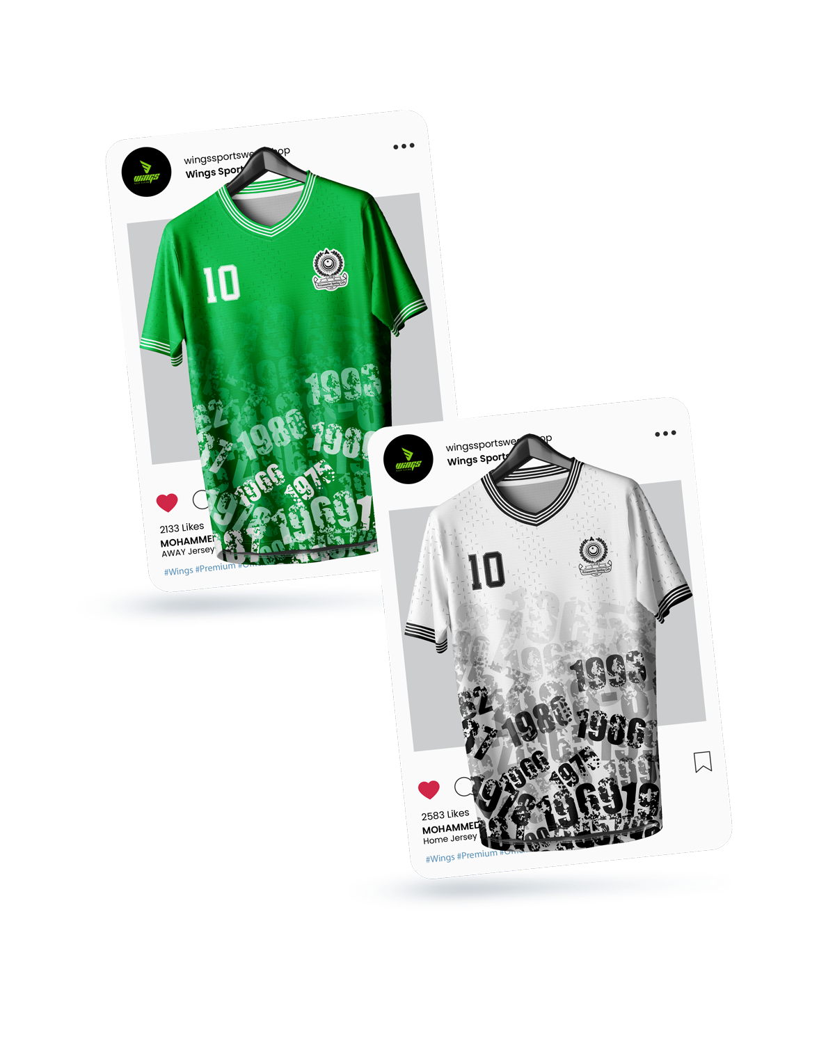 History themed jersey Design of Mohammedan Sporting Club