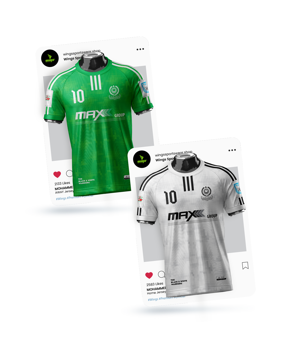 Jersey Design of Mohmmedan Sporting Club 2023-24-25